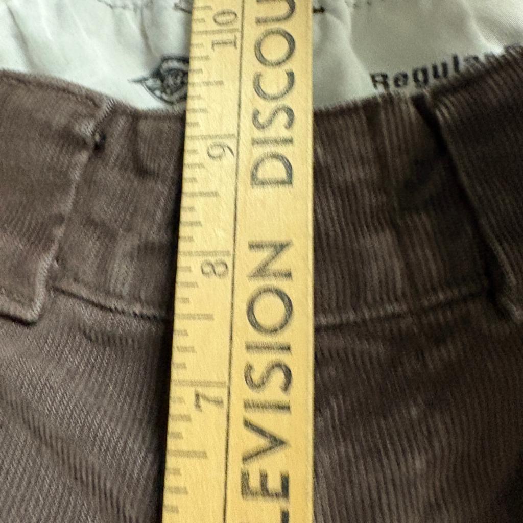 Dickies Boys Corduroy Pants Size 28x32 Brown Regular Fit Stretch Workwear