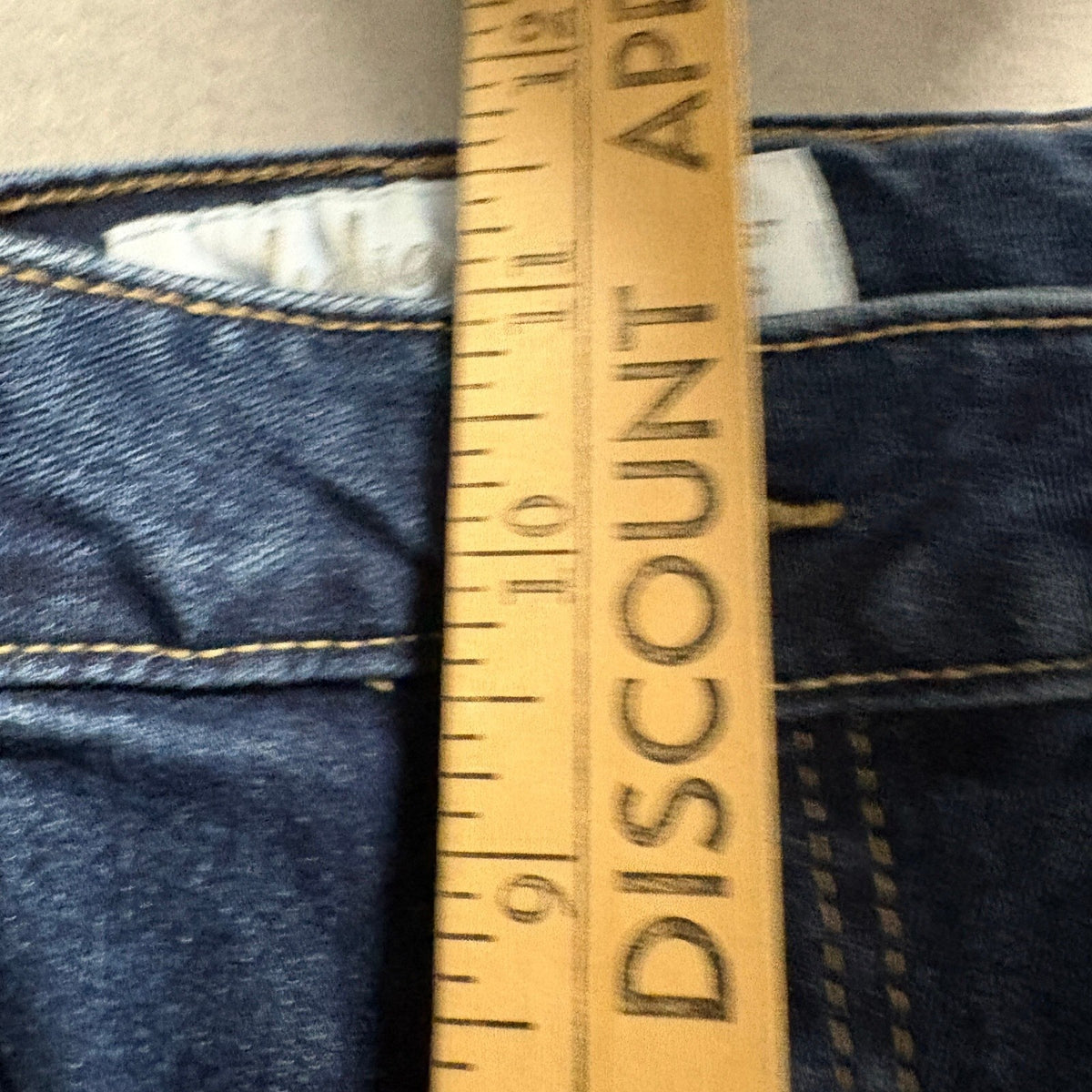 Indigo Rein Cargo Jeans Womens Size 13 Blue Denim High Rise Straight Leg Stretch