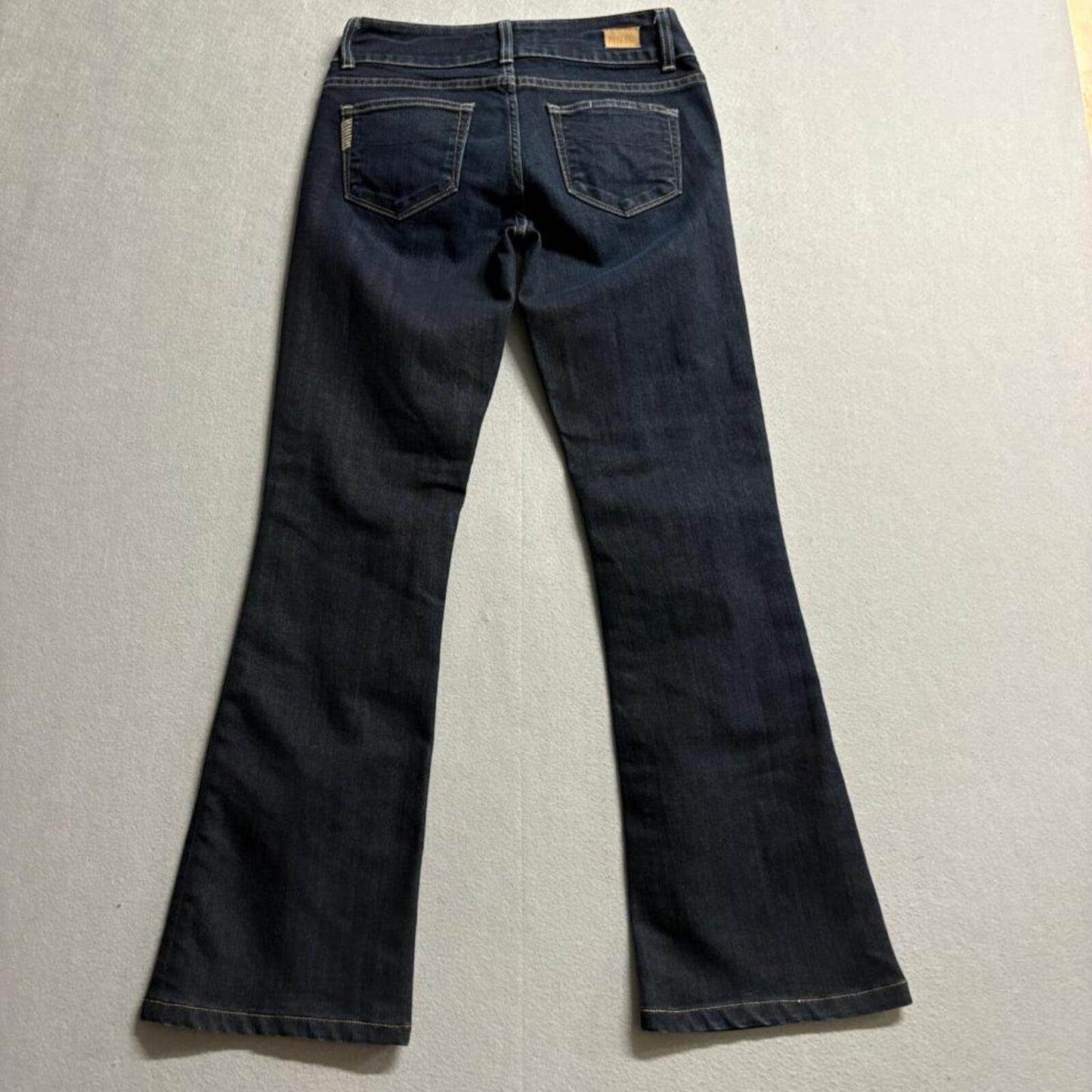 Paige Hidden Hills Bootcut Jeans Womens 26 Dark Wash Blue Denim Stretch