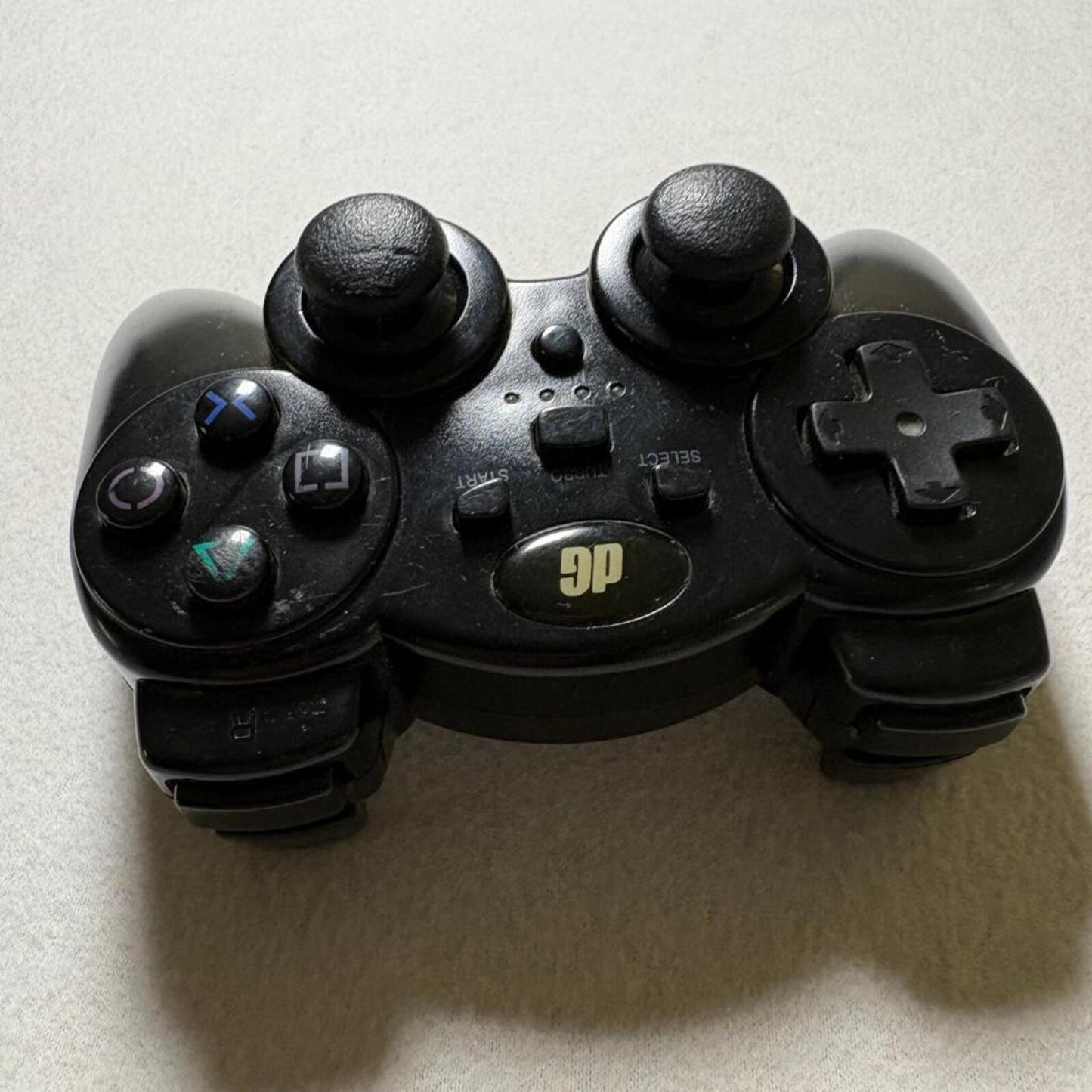 dreamGEAR Radium Wireless Controller for PS3 Black DGPS3-3840