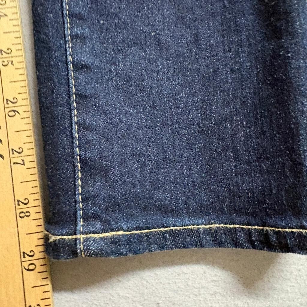 AG Adriano Goldschmied B-Type 02 Cigarette Jeans Womens 27x29 Dark Wash Stretch