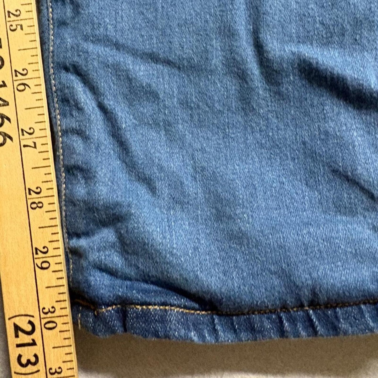 Eddie Bauer Flannel Lined Jeans Womens 10 Blue Boyfriend Midrise Slim NWT