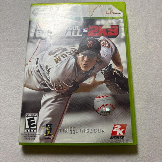 Major League Baseball 2K9 Xbox 360 Complete with Manual MLB 2K9 Tim Lincecum
