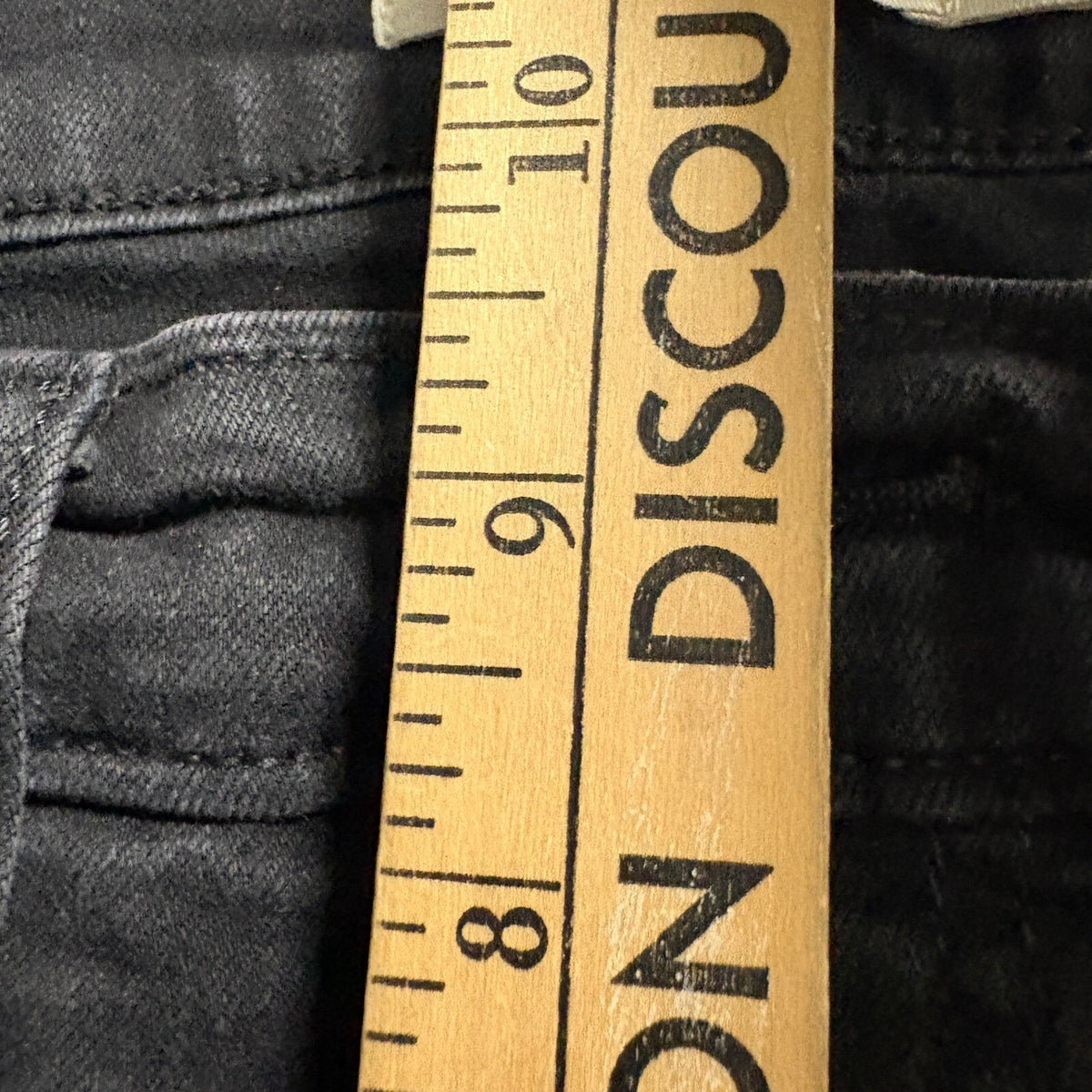 Levi's 724 High Rise Straight Jeans Womens 27 W27 L30 Black Stretch Denim Pants