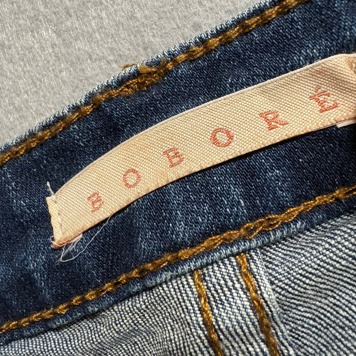 Bobore Flare Jeans Womens Size 28 Blue Denim Stretch Bell Bottom Pants New