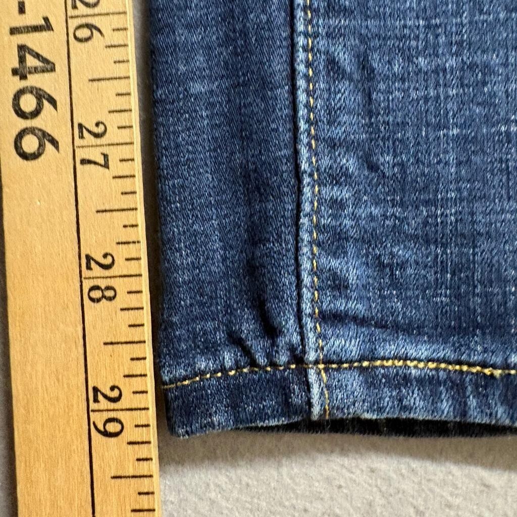 Levis 721 High Rise Skinny Jeans Womens 27x30 Blue Denim Stretch Pants