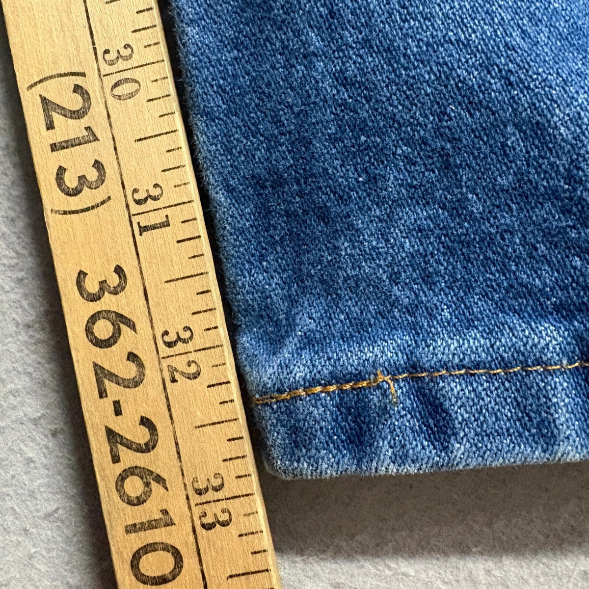 Wrangler 13MWZPW Cowboy Cut Original Fit Jeans Mens 40x34 Blue Denim Heavyweight