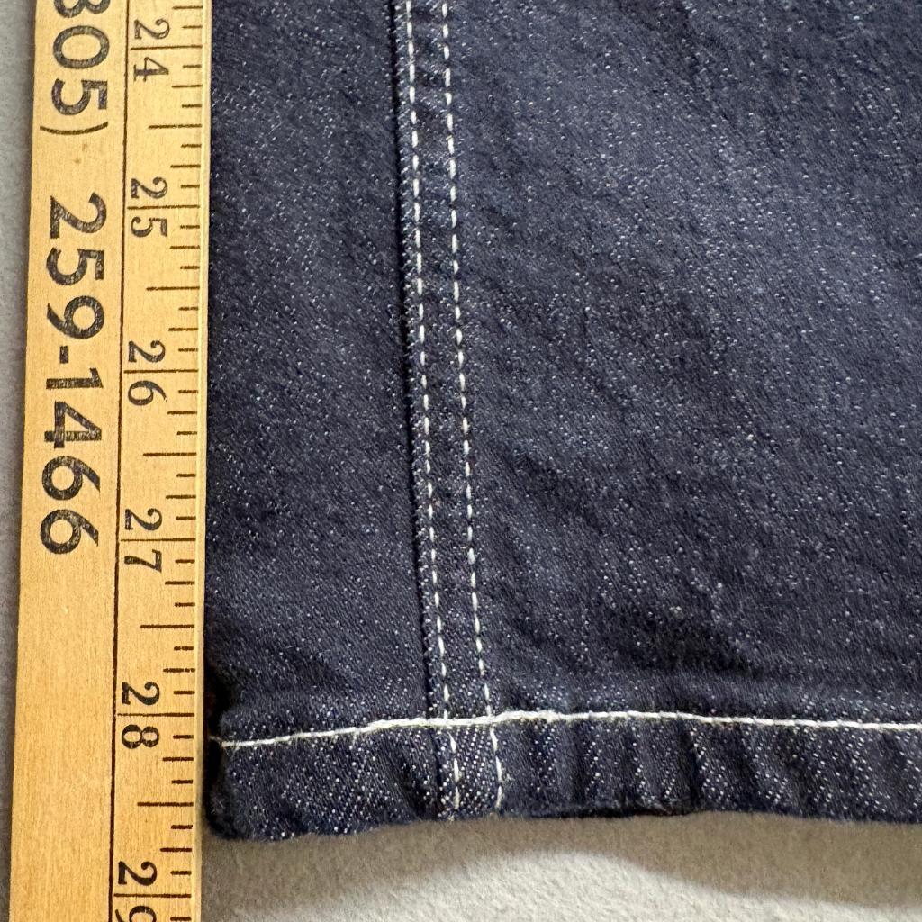 Unbranded Dark Wash Wide Leg Jeans Womens Small Drawstring Elastic Waist Denim