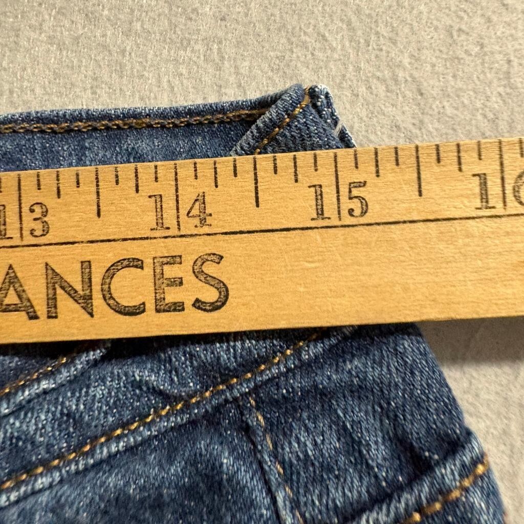 Levis Curvy Bootcut Jeans Womens 10 Medium Blue Denim Stretch Mid Rise Pants