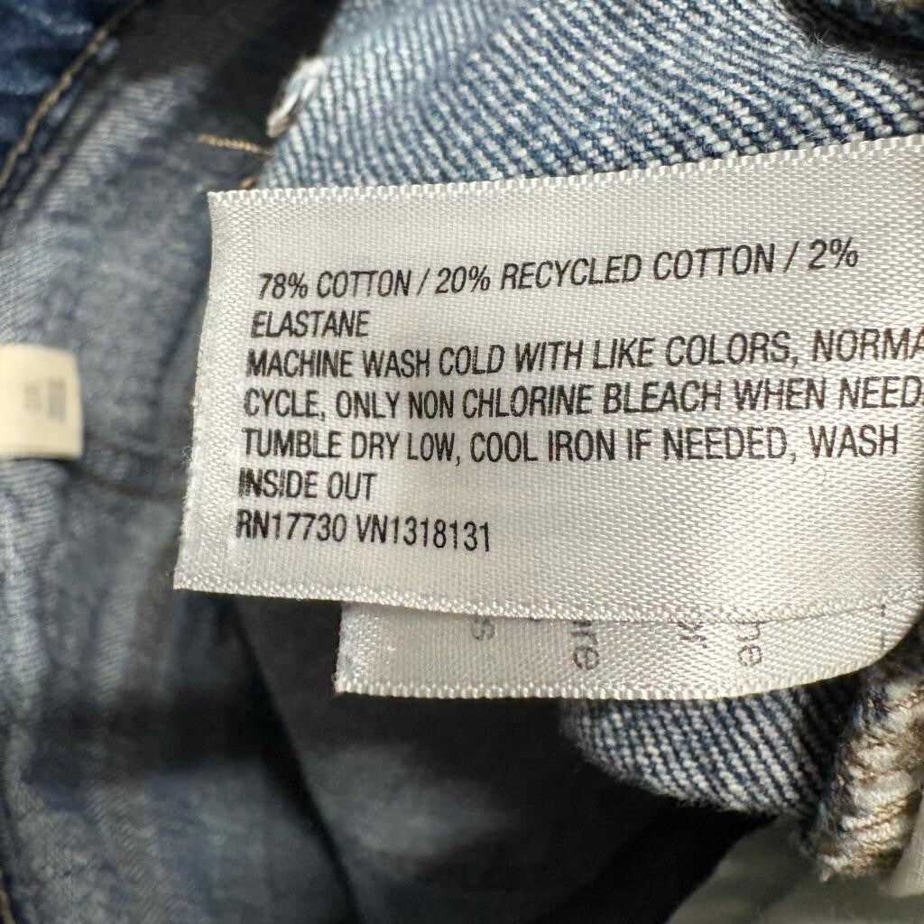 Universal Thread High Rise Flare Jeans Womens 2/26R Blue Stretch Denim