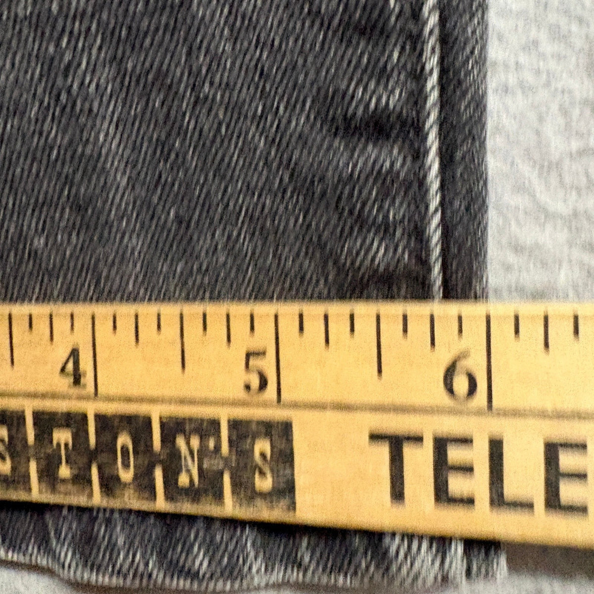 CQY Denim Slim Straight Jeans Womens Size 27 Gray Washed Button Fly Made in USA