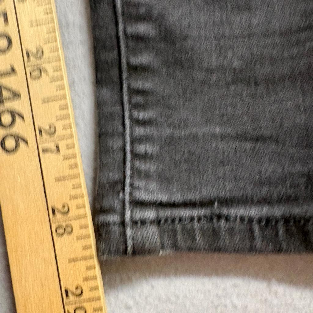 Levis 721 High Rise Skinny Jeans Womens Size 30 Black Denim Stretch Pants