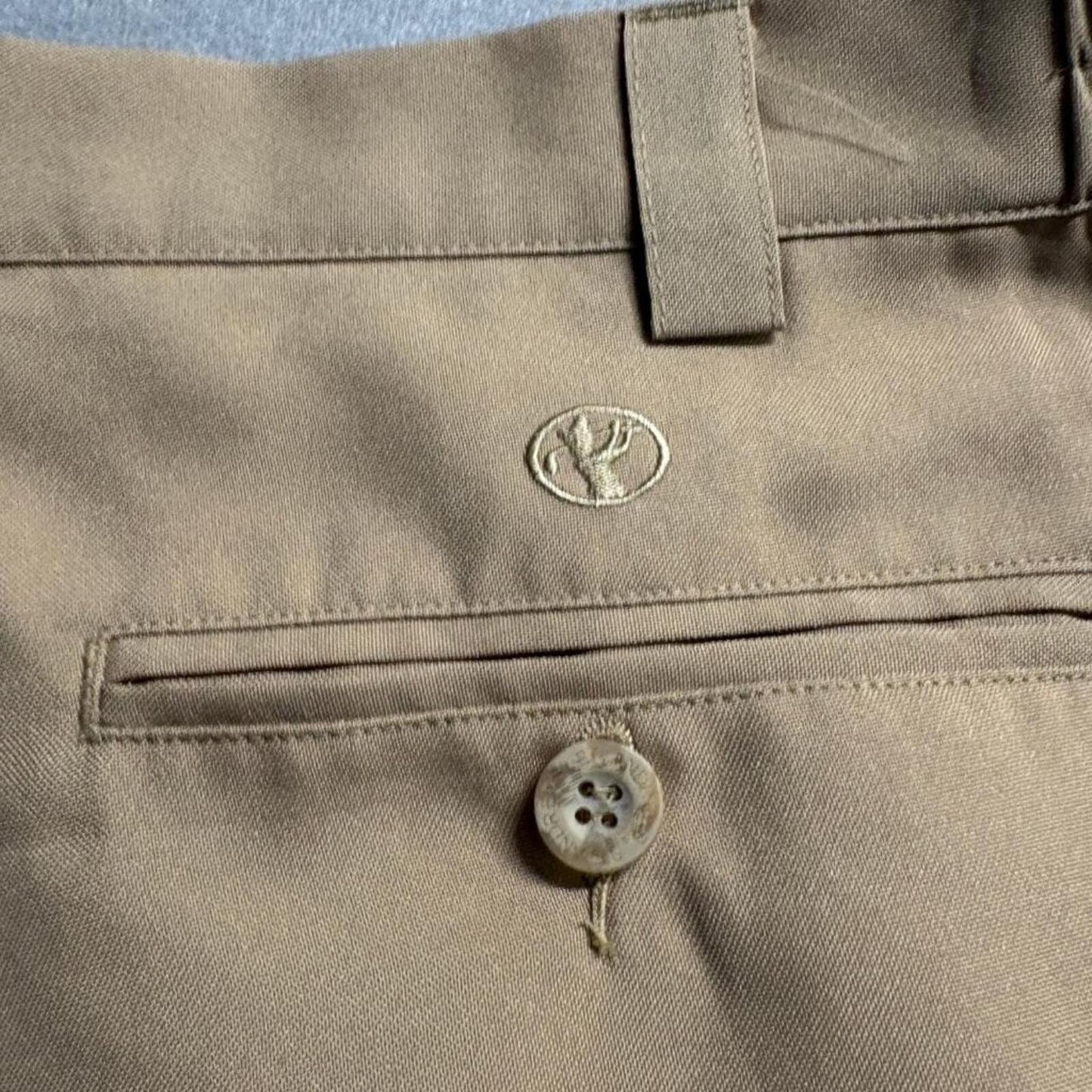 St Andrews Golf Knickers Womens Plus Size 44 Tan Khaki Polyester Golf Pants