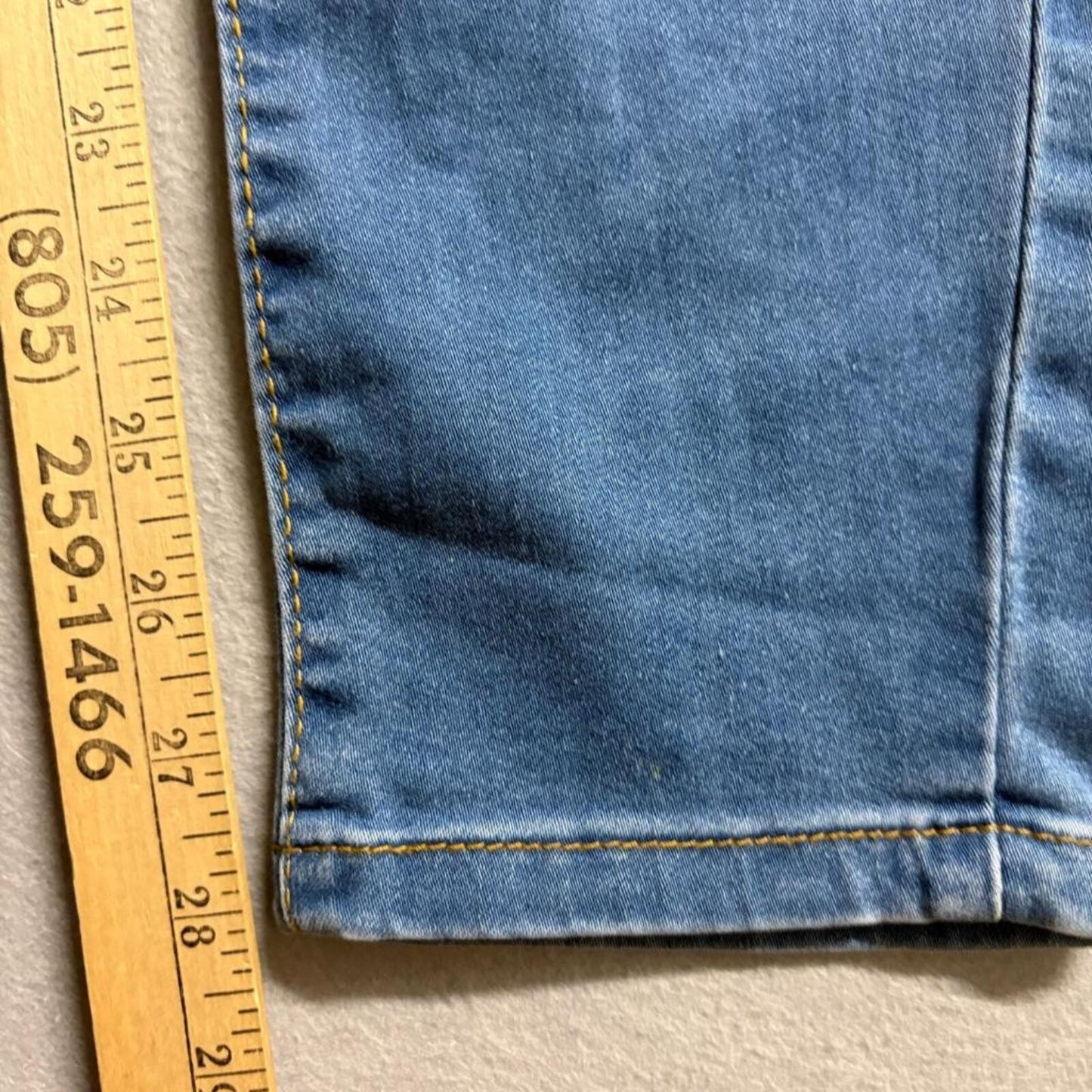 Angels of Difference Skinny Jeans Womens Size 6/28 Blue Stretch Denim Mid Rise