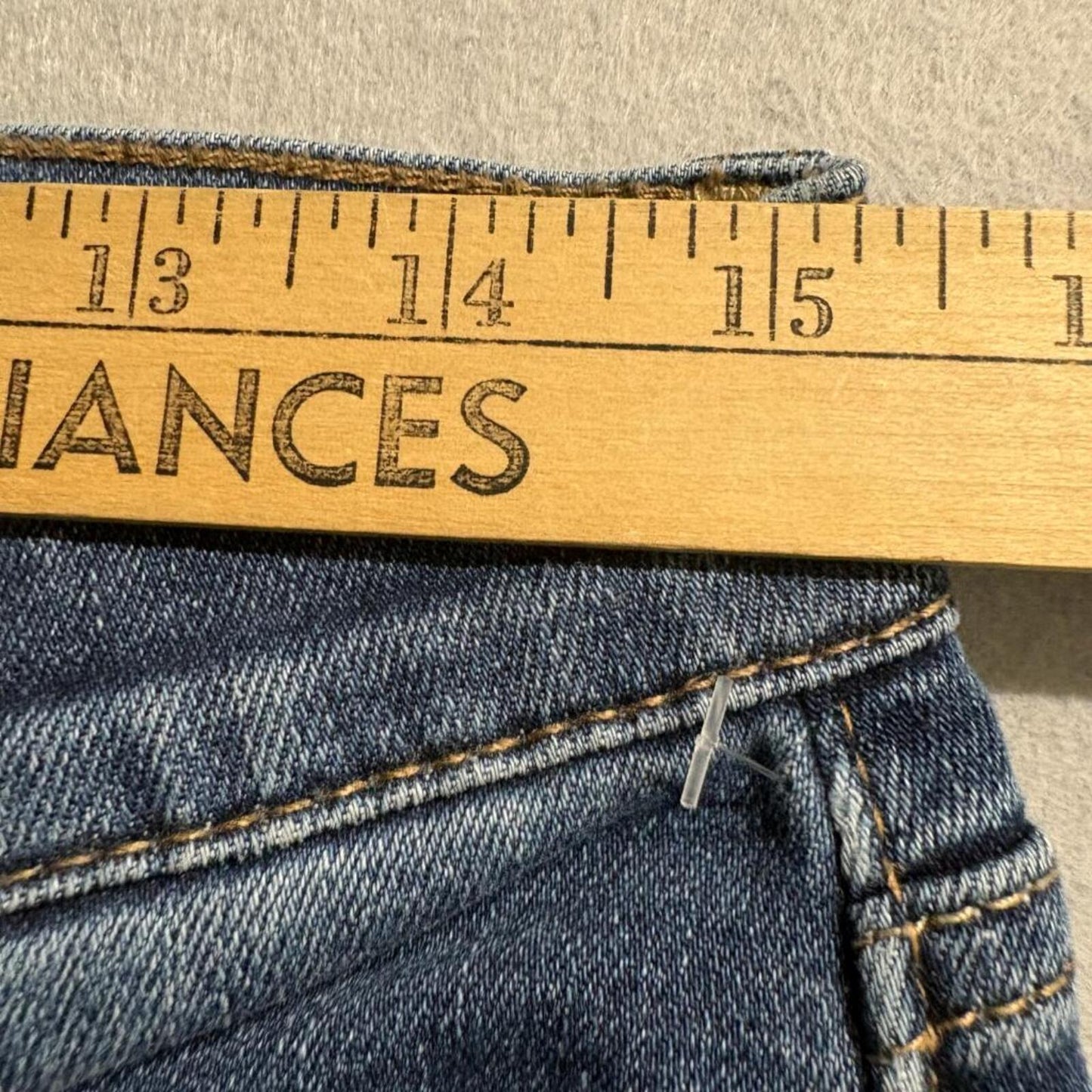 Lucky Brand Ava Skinny Jeans Womens 6/28 Regular Mid Rise Blue Stretch Denim
