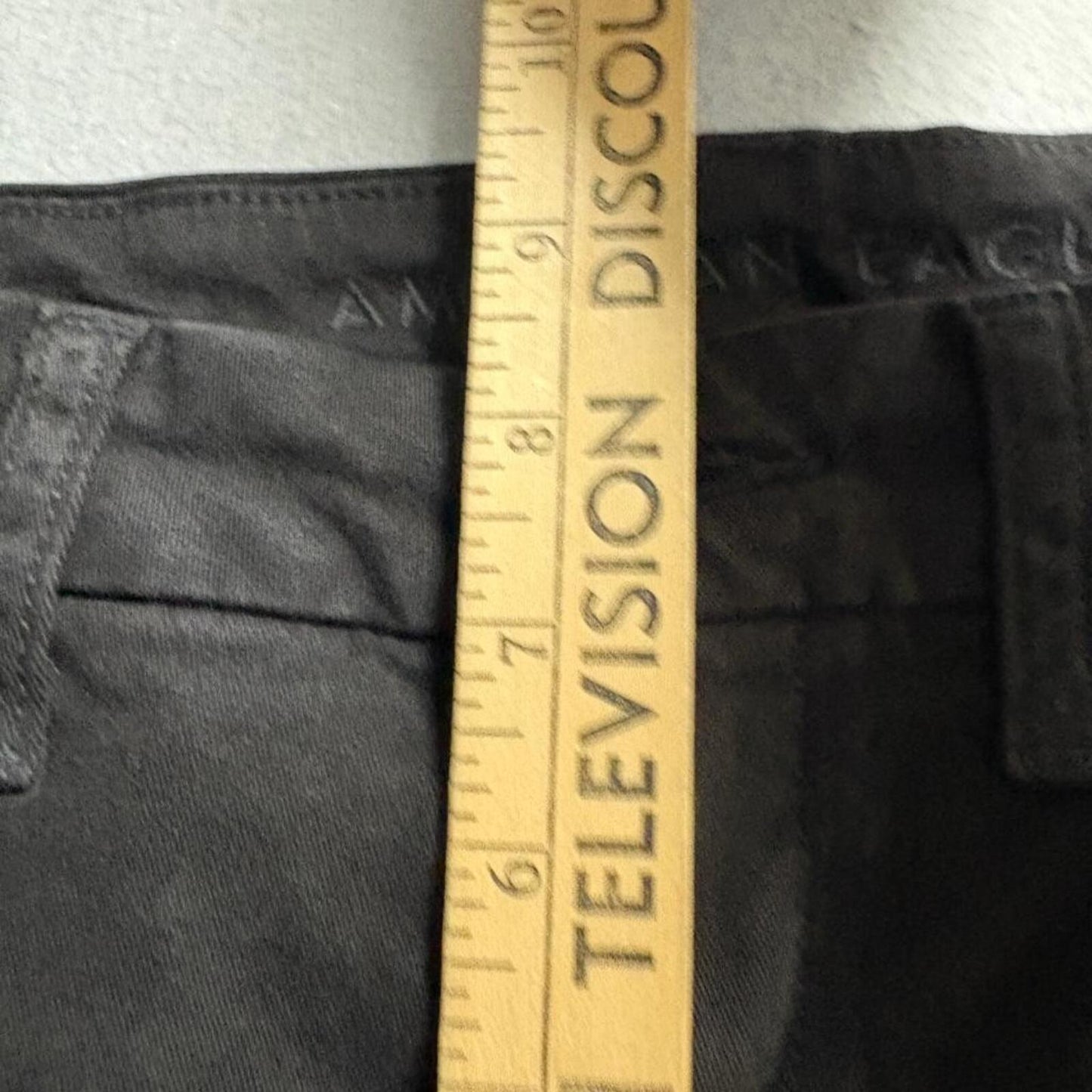 American Eagle Outfitters Pants Mens 0 Regular Black Stretch Chino Casual