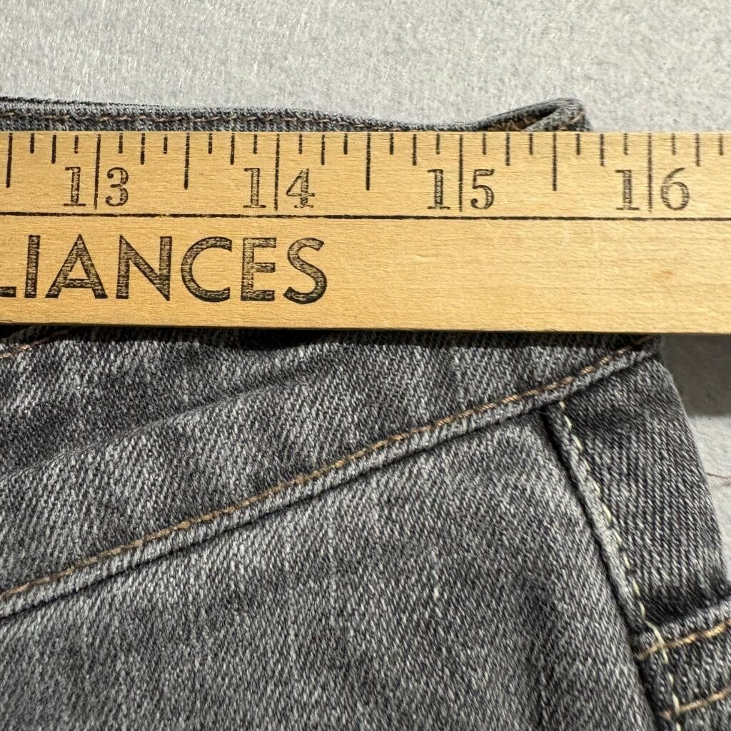 Jane Doe Jeans Womens 5 Gray Denim Low Rise Bootcut Stretch Pants