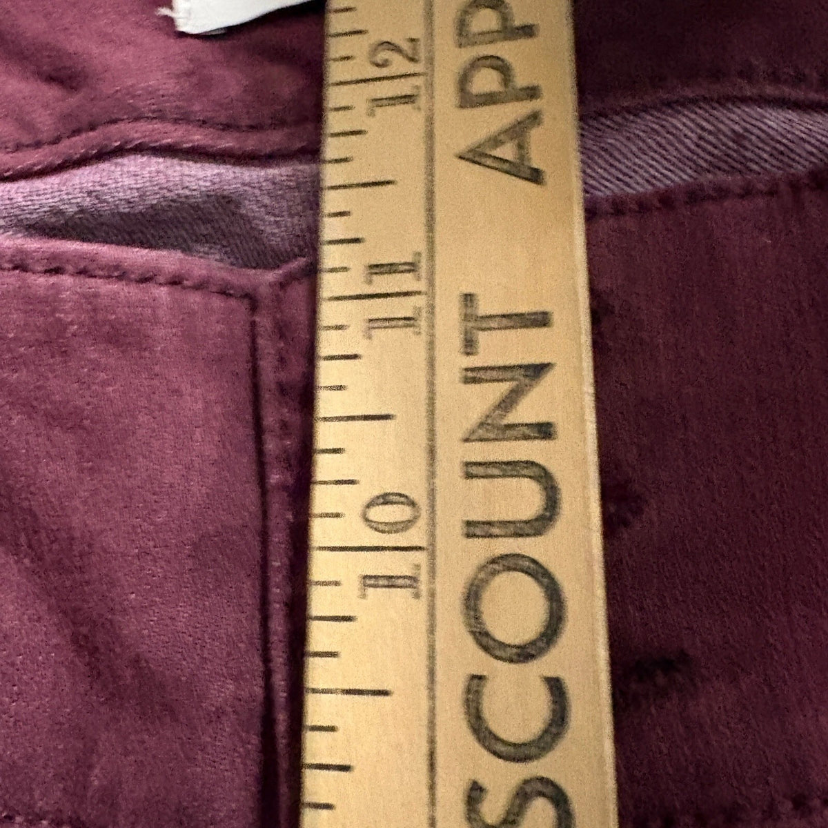Torrid Womens Jeggings Size 20R Burgundy Red Zip Pocket Stretch Skinny Jeans