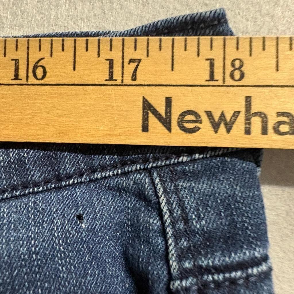 Gloria Vanderbilt Amanda Skinny Jeans Womens 16 Average Blue Denim Stretch