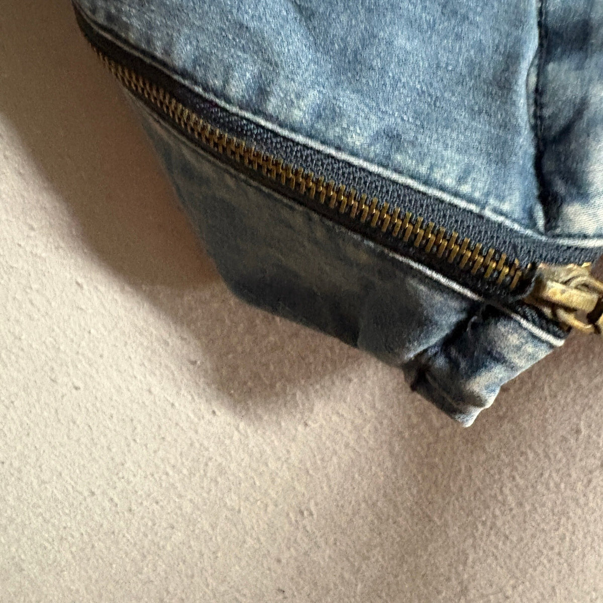 Fashion Nova Cargo Jeans Womens Size 13 Blue Denim Skinny Utility Zipper Ankles