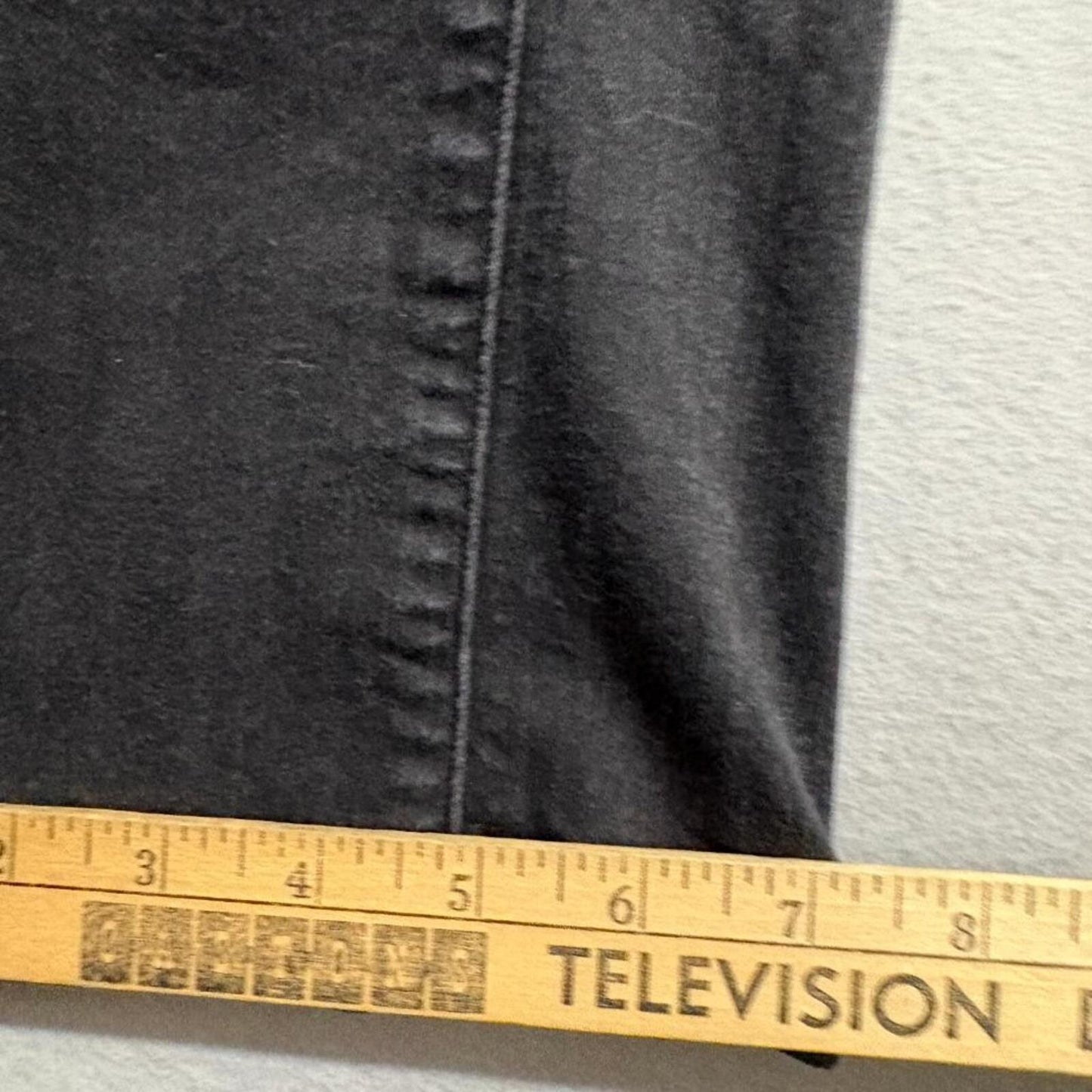 Levi's 505 Straight Leg Jeans Womens Size 28 Black Denim Stretch Mid Rise 29x26