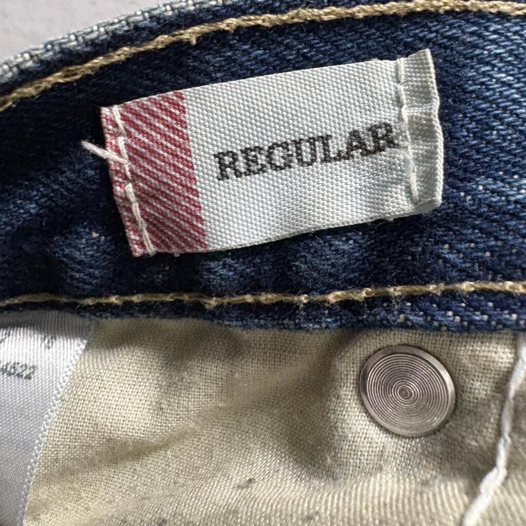 Dickies Regular Fit Carpenter Jeans Mens 30x30 Blue 100% Cotton Denim Workwear