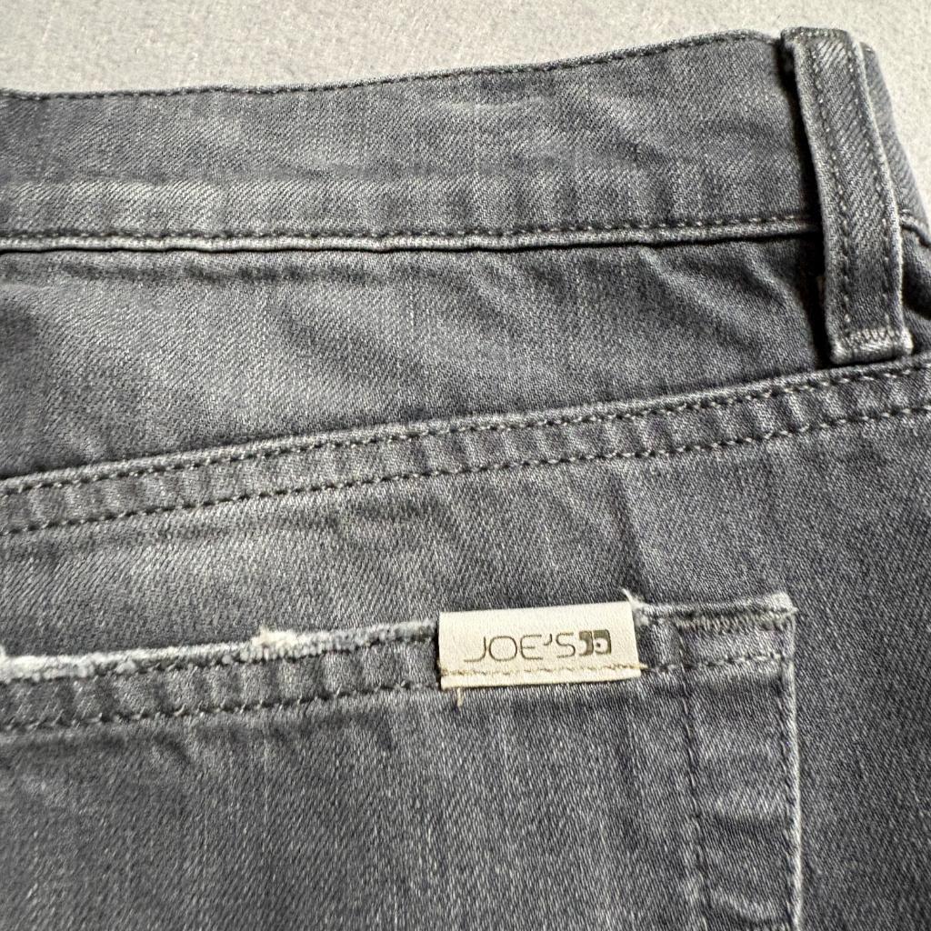 Joe's Jeans The Brixton Mens 33 Gray Straight Leg Denim Jeans Made in Mexico