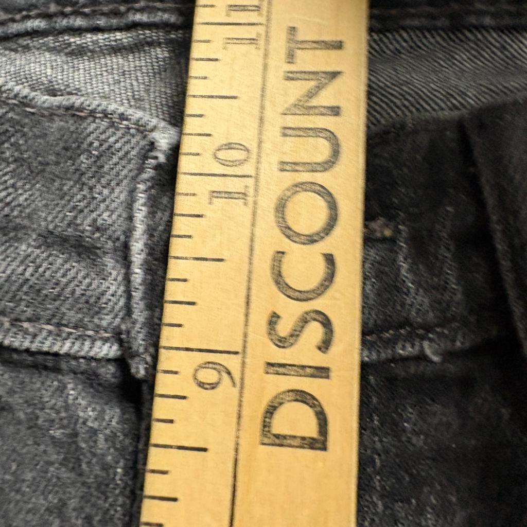 Levis 505 Regular Fit Jeans Mens 31x34 Gray Denim Stretch Straight Leg Pants