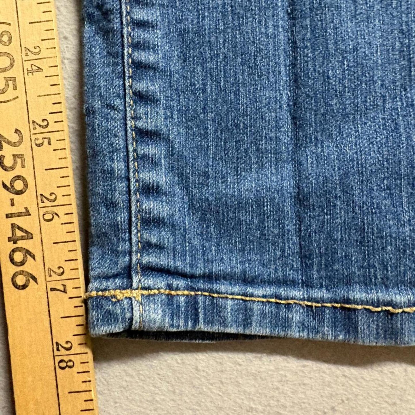 The Childrens Place Girls Skinny Jeans Size 16 Blue Denim Stretch Adjustable