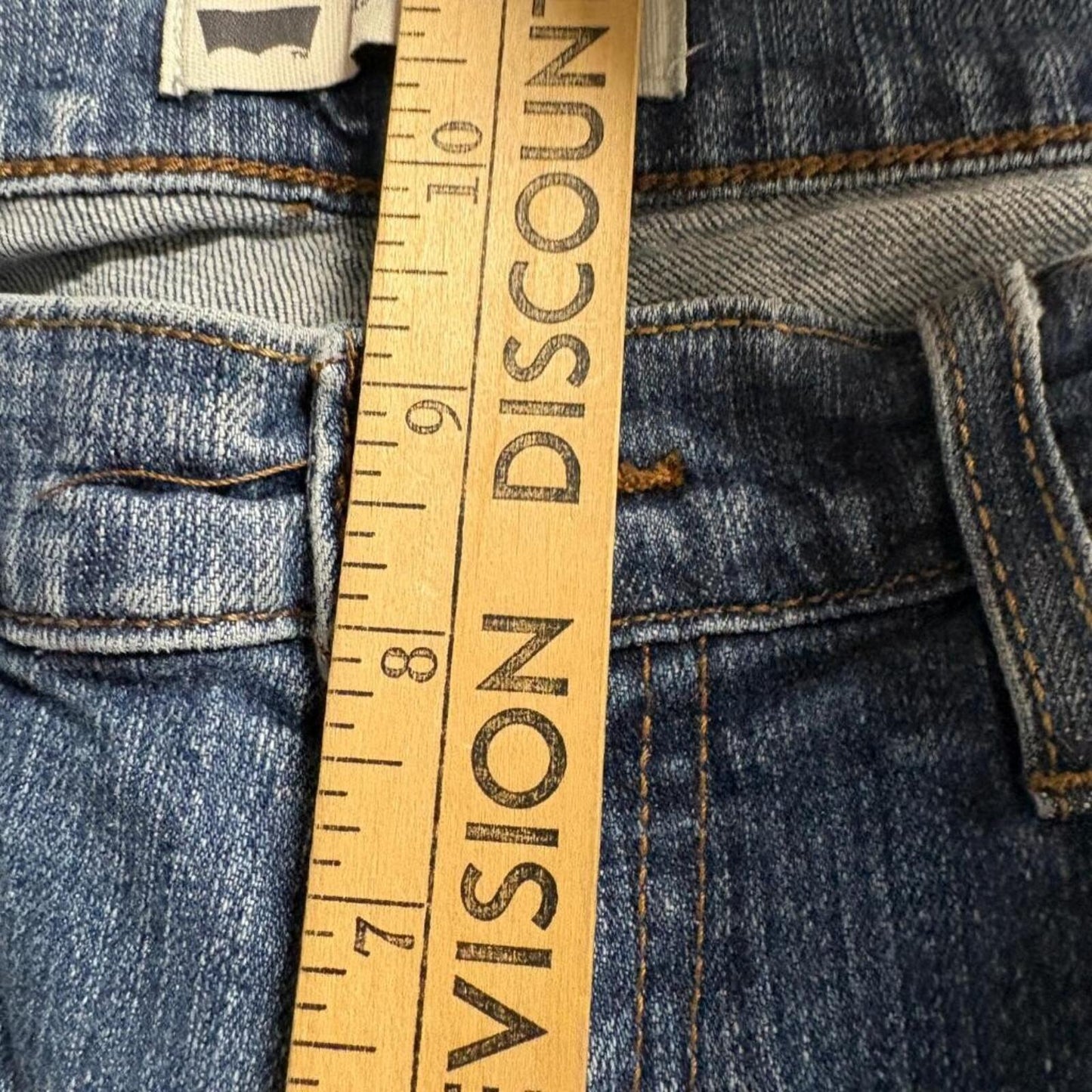 Levis 515 Bootcut Jeans Womens 10M Blue Denim Stretch Mid Rise Medium Wash