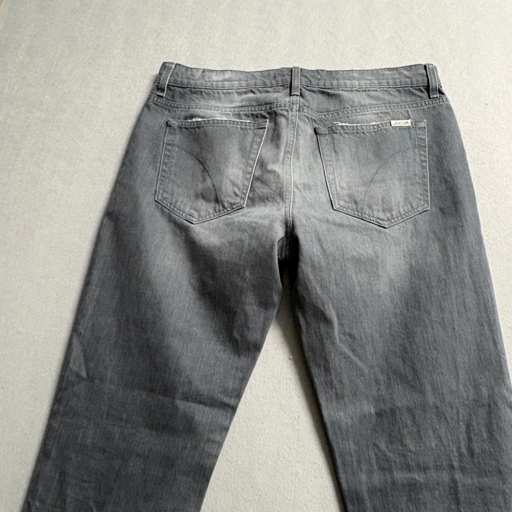 Joe's Jeans The Brixton Mens 33 Gray Straight Leg Denim Jeans Made in Mexico