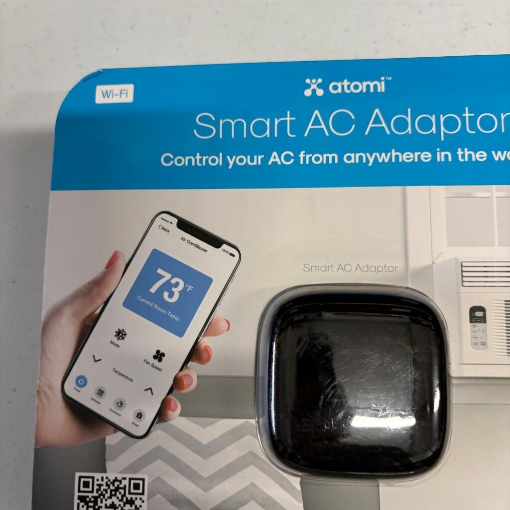Atomi Smart AC Adaptor Wi-Fi Controller for Window Air Conditioners AT1310