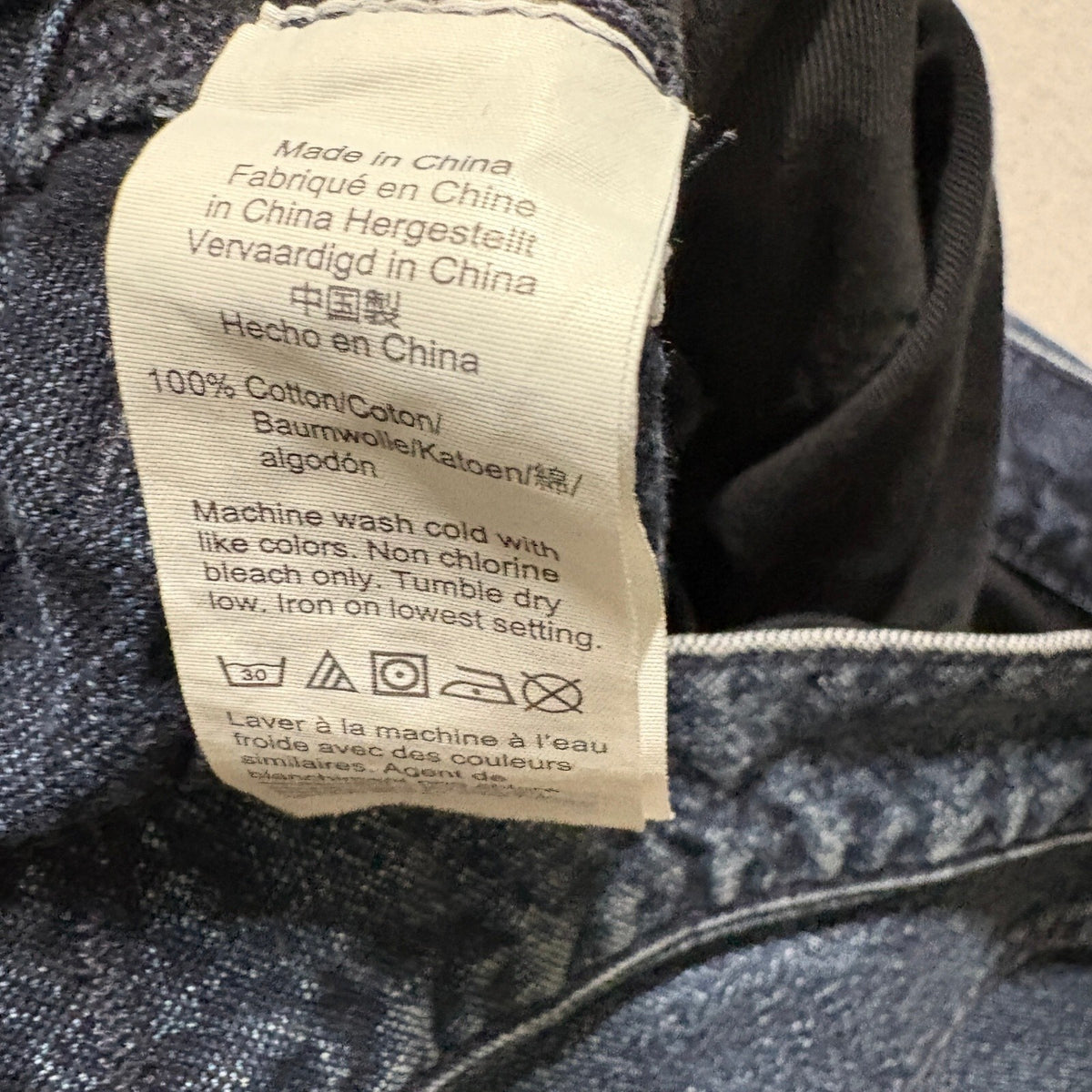Madewell Workwear Carpenter Jeans Mens Size 31x30 Blue Denim Button Fly 100