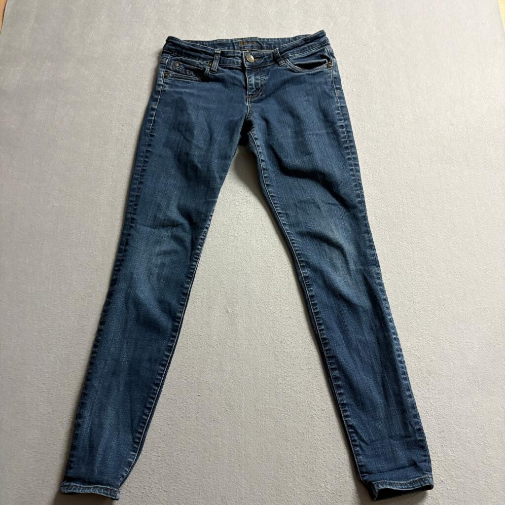 Kut from the Kloth Skinny Jeans Womens Size 4 Blue Denim Stretch Low Rise