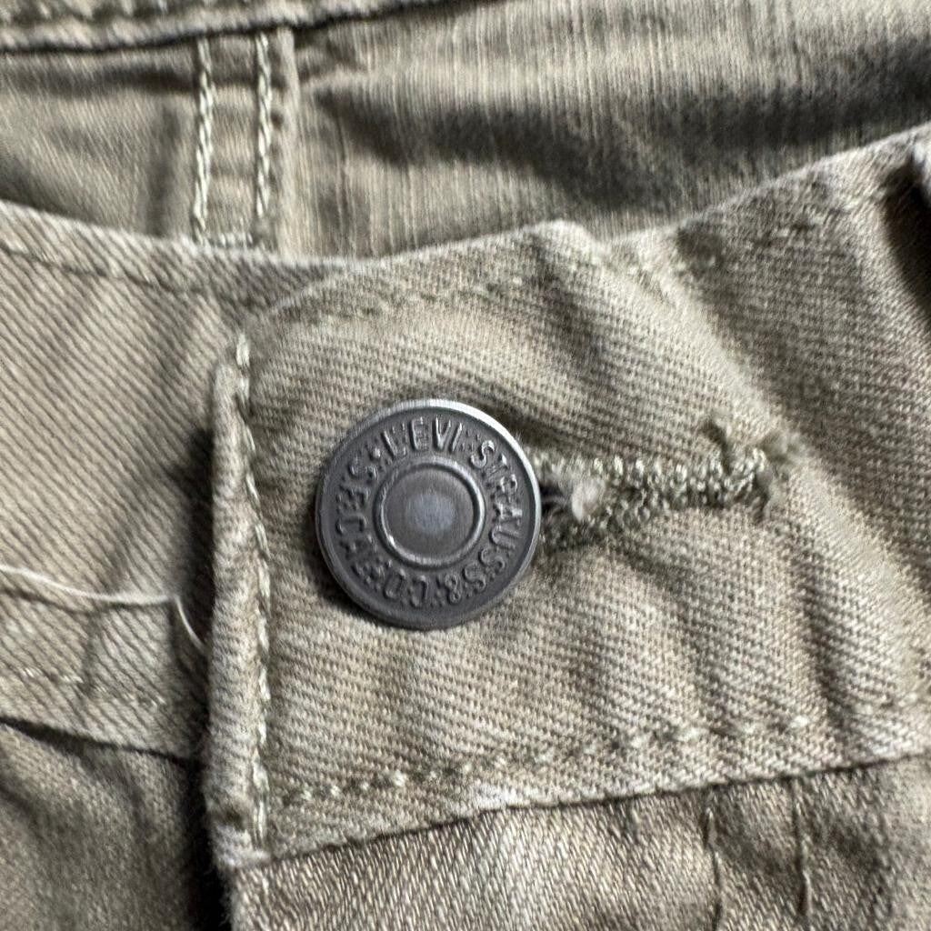 Levi's 559 Relaxed Straight Pants Mens 30x32 Brown Khaki Cotton Chino Denim
