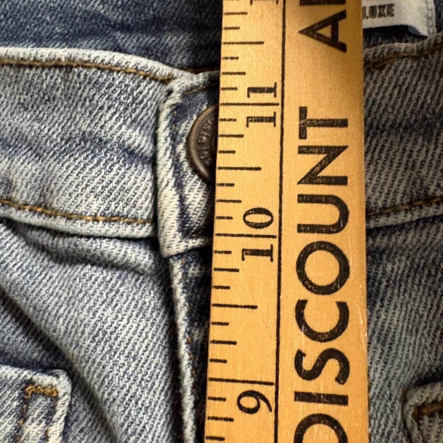 Kensie Jeans The Savannah High Rise Flare Womens Size 8/29 Blue Denim Stretch