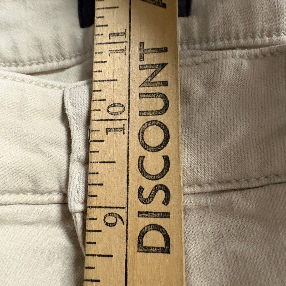 NYDJ Marilyn Straight Leg Jeans Womens Size 14 Beige Khaki Lift Tuck Denim