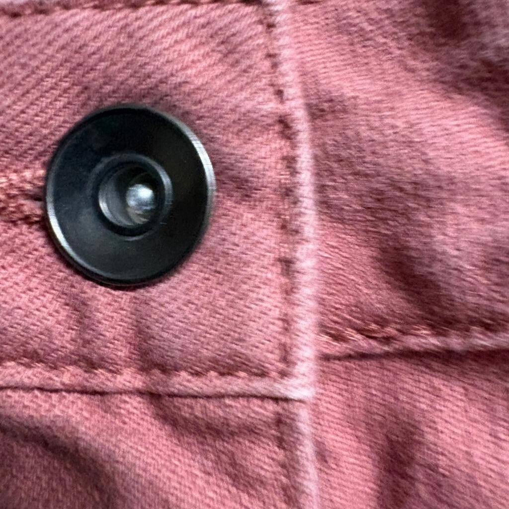 Cotton On Womens Pants Size US 10 Rose Pink High Rise Seam Front Tapered Leg
