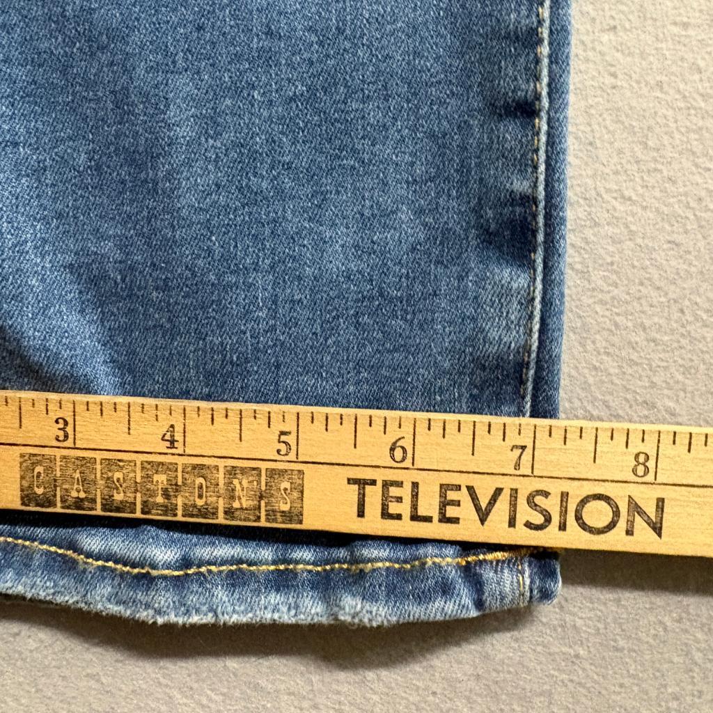 Good American Always Fits Good Legs Straight Jeans Womens 6-12 Blue Denim 27x28