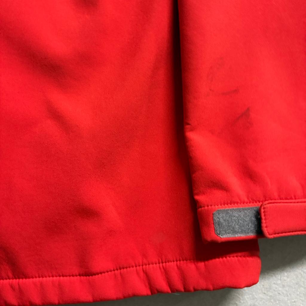 Nebraska Cornhuskers Russell Athletic Softshell Jacket Mens 2XL Red Fleece Lined