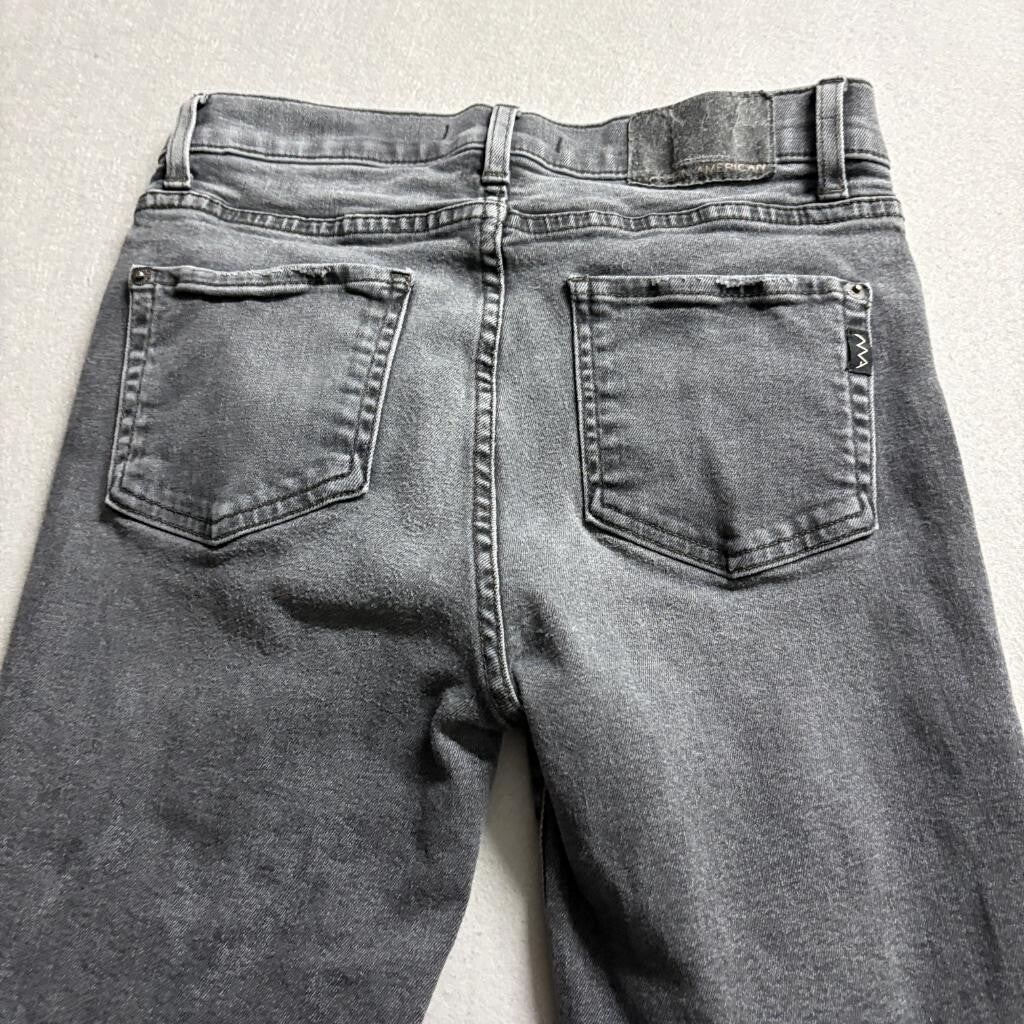 Modern American La Fayette Narrow Jeans Womens 26 Gray High Rise Slim Straight