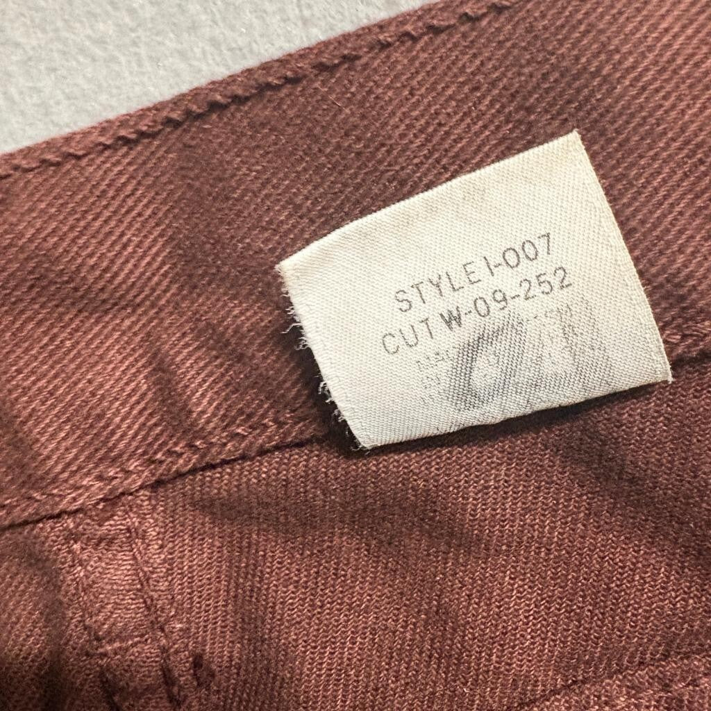 Vintage Wave Clothing Jeans Womens Size 15 Brown Denim High Rise Tapered USA