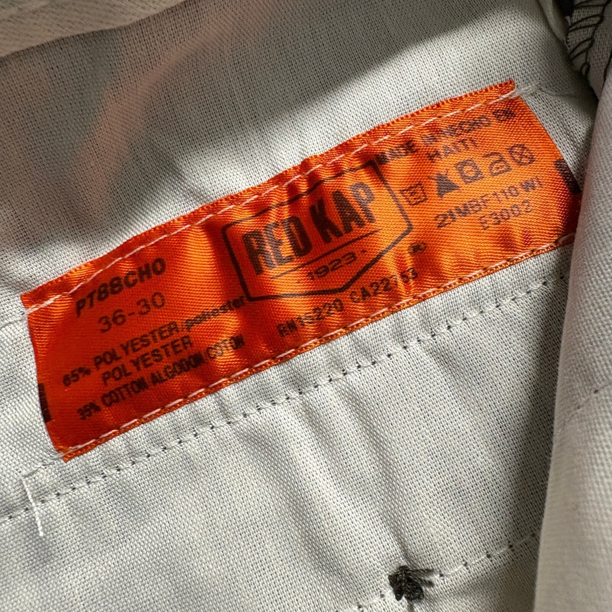 Red Kap Mens Cargo Pants 36x30 Charcoal Gray PT88CHO Workwear Uniform