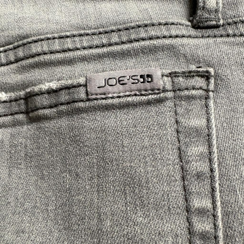 Joe's Jeans Womens 29 Gray Skinny Denim Stretch Pants Mid Rise Ankle