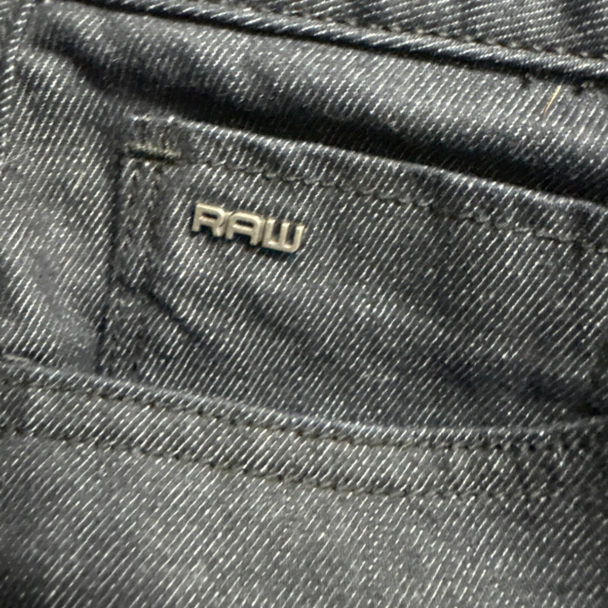 G-Star RAW Motac Deconst 3D Mid Skinny Jeans Womens 28x34 Dark Blue Denim