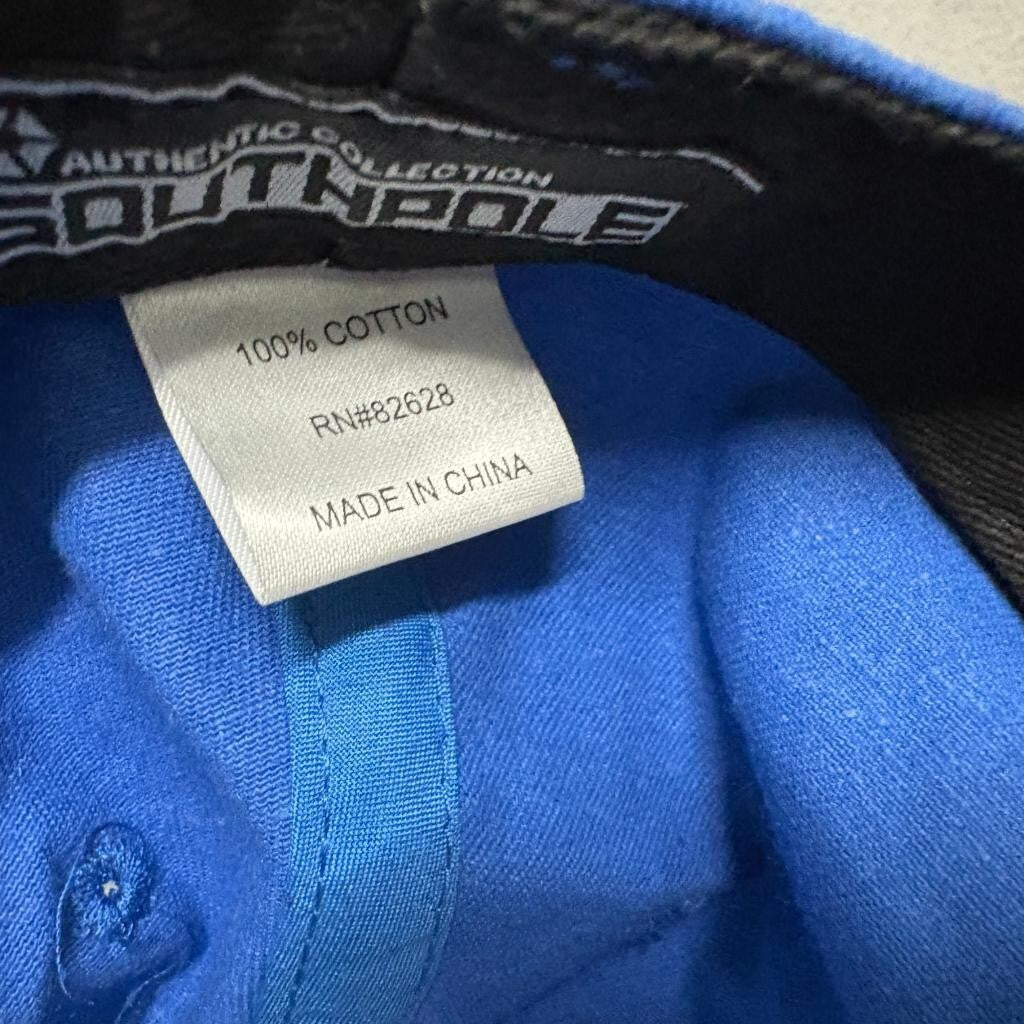 Southpole Authentic Collection Royal Blue Snapback Hat Cap SP Logo Mens