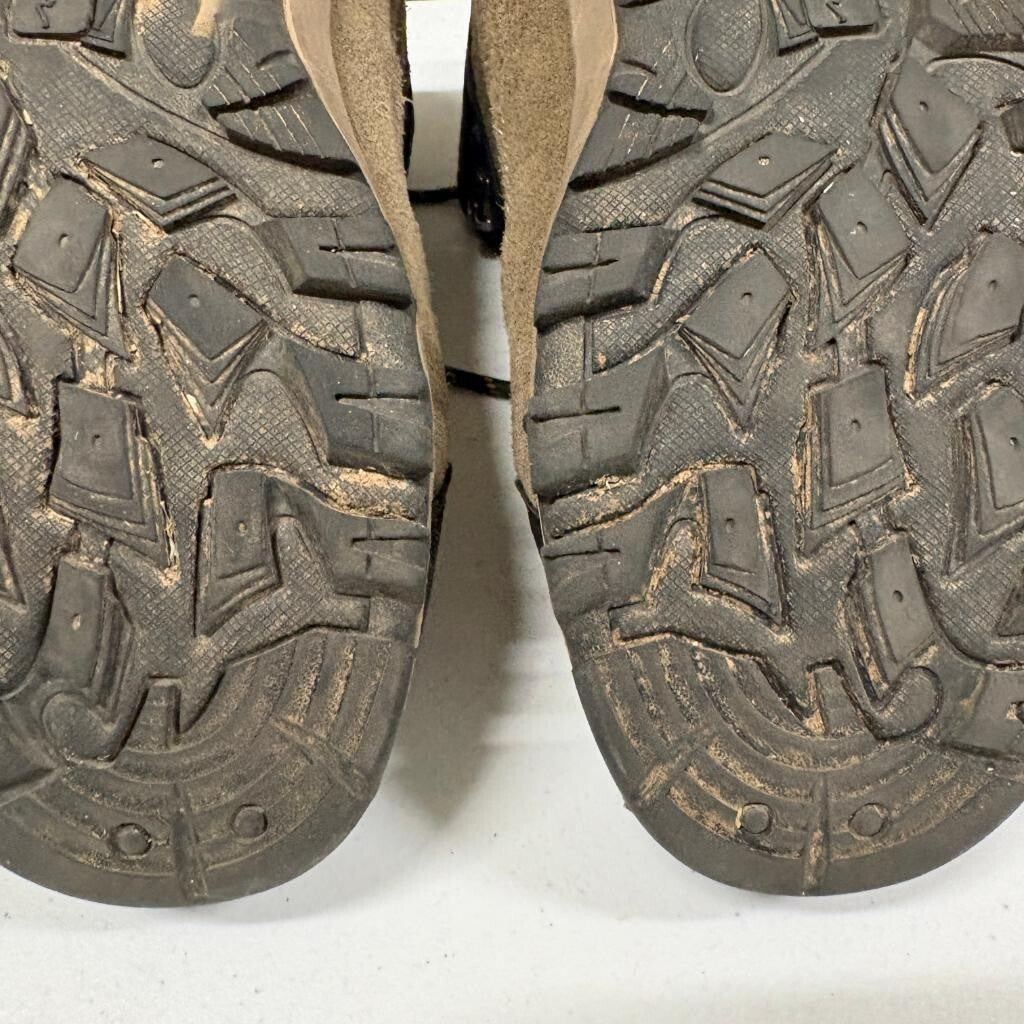 Eddie Bauer Brighton Mens 10.5 M Brown Suede Leather Waterproof Hiking Boots