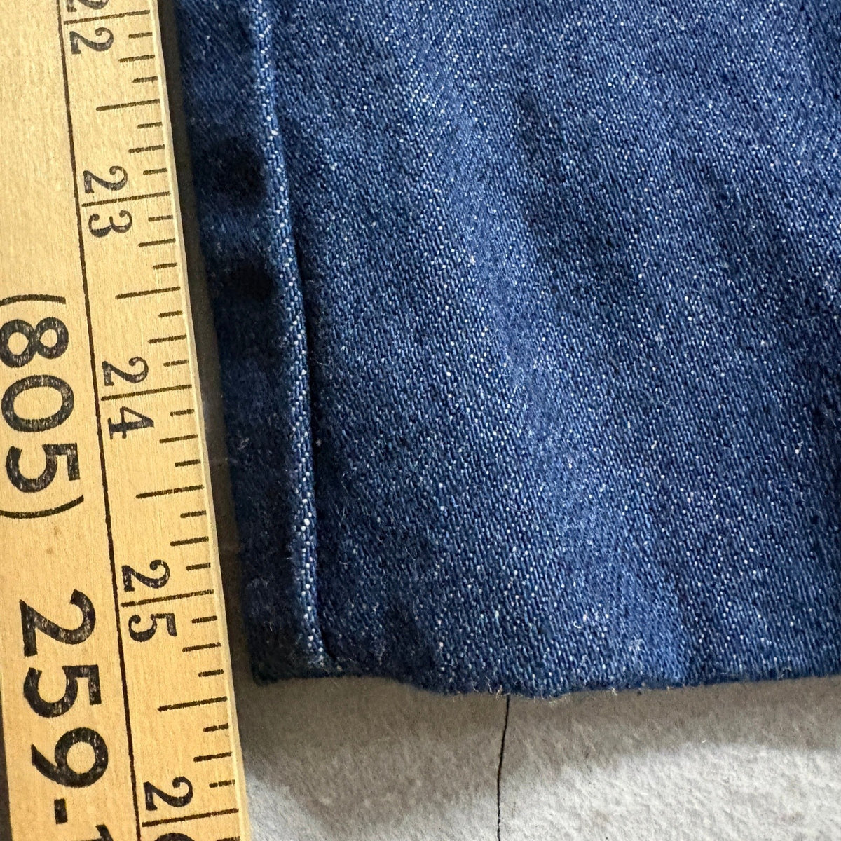 Vintage Rustler Denim Jeans Womens 32x30 Made in USA Dark Wash Straight Leg