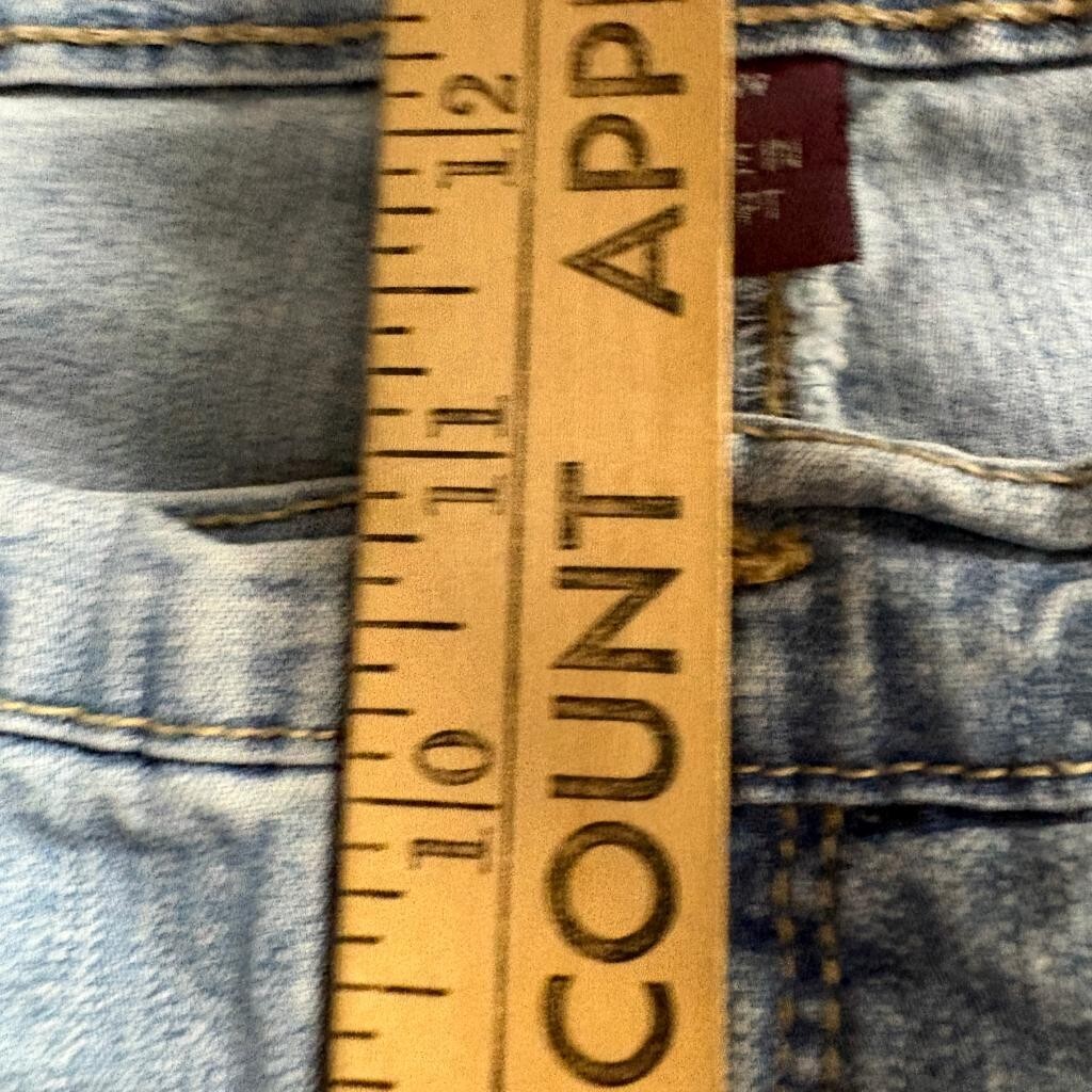 Gloria Vanderbilt Amanda Capri Jeans Womens 16W Blue Denim Slimming Crop