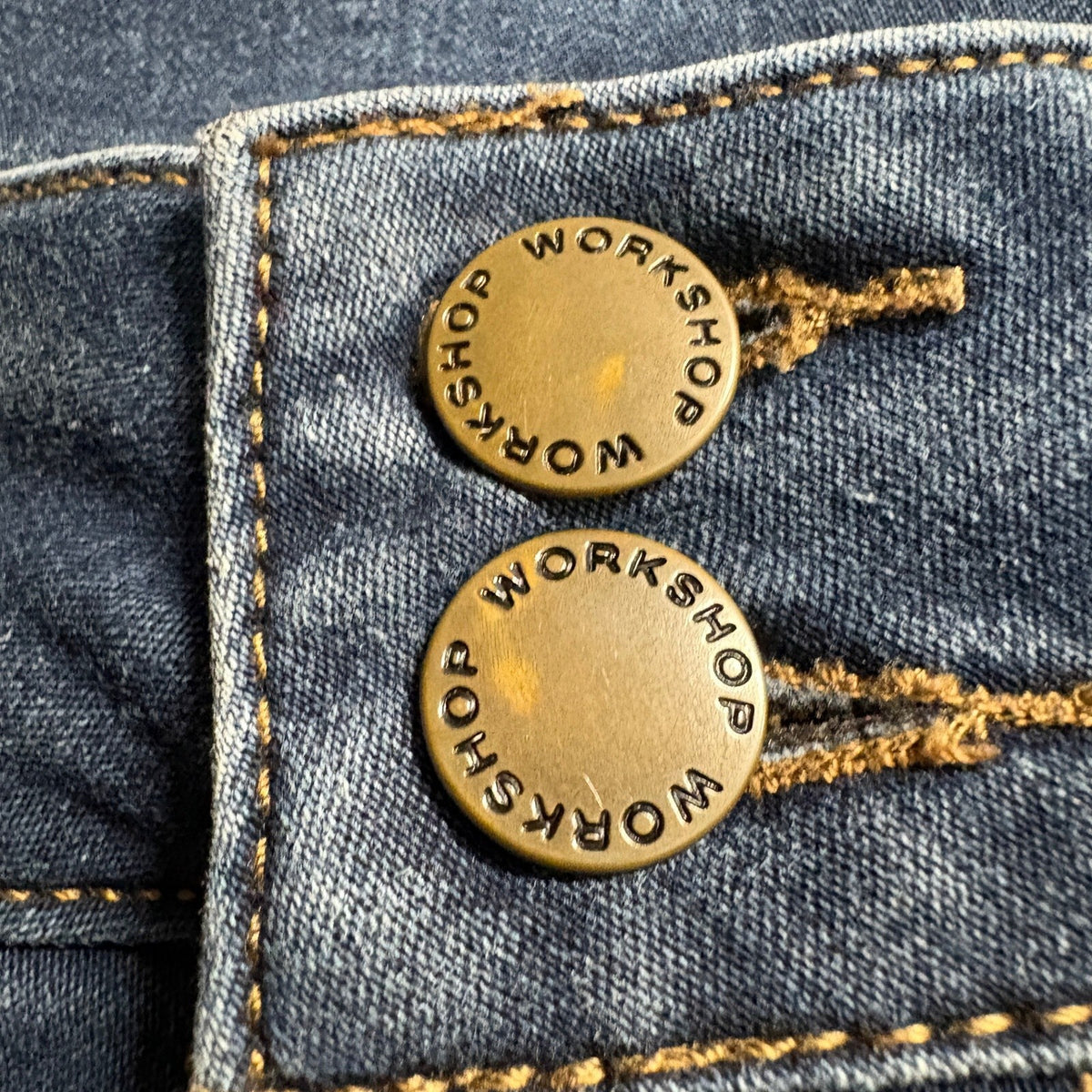 Workshop Republic Clothing Womens Jeans Size 10 Medium Wash Stretch Skinny Denim